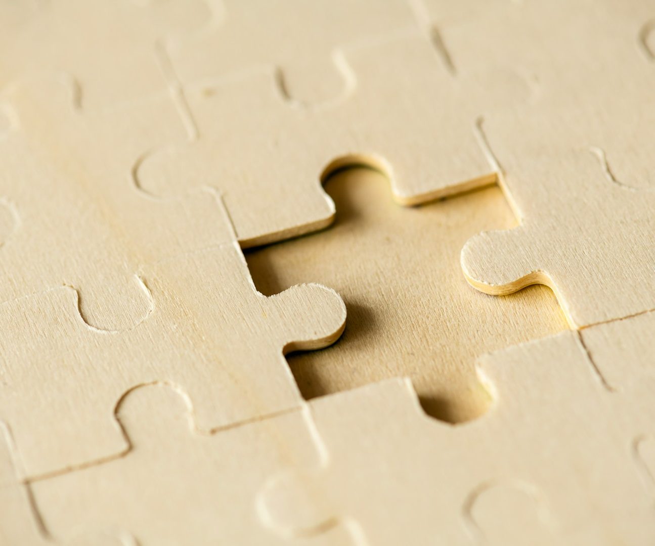 Fehlendes Puzzleteil